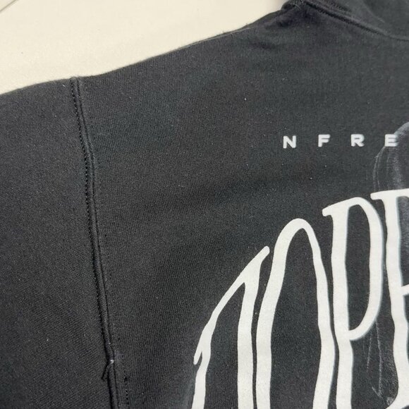 NF Real Music Hope Tour MMXXIV Black Hoodie Men’s Size Small 19x25 - Picture 12 of 16